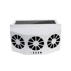 Rechargeable  Solar Car Window Ventilation cooler