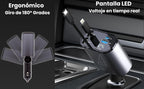 4 Fast Charging Ports with 80cm Retractable Cables
